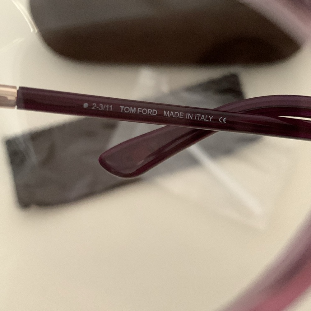 NEW Tom Ford Prescription Frames TF5212 purple - Picture 9 of 11